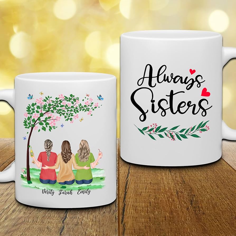 Customized White Mug with Name/Logo/Pictures
