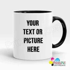 Customized Inner Color Mug - With Pics/Name Logo in Pakistan - Shalimar Prints
