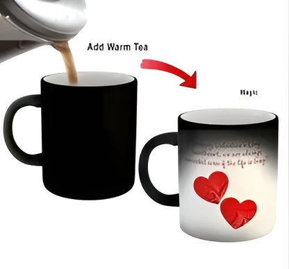 Customized Magic Mug - Hot Cold Temperature Mug - With Pics/Name/Logo