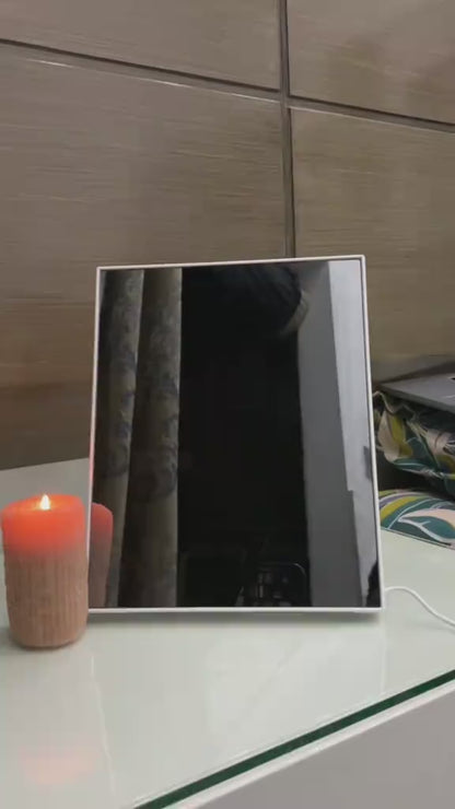 3D Customized Lighting Mirror Frame 8*10 With Pics - Family Memories - Couple Gift - Shalimar Prints